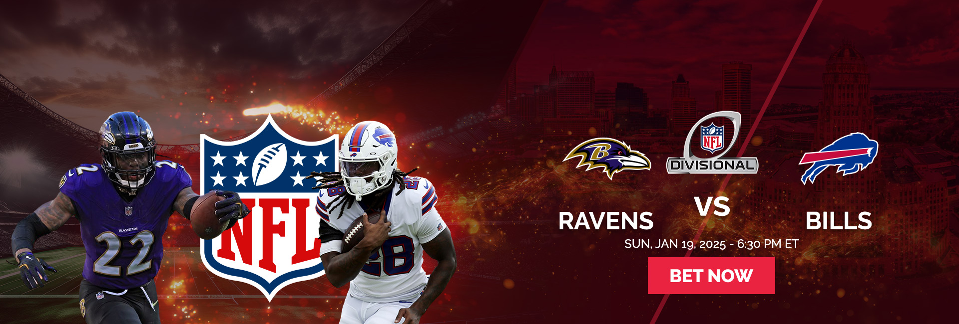 NFL - Divisional Round AFC Ravens vs Bills