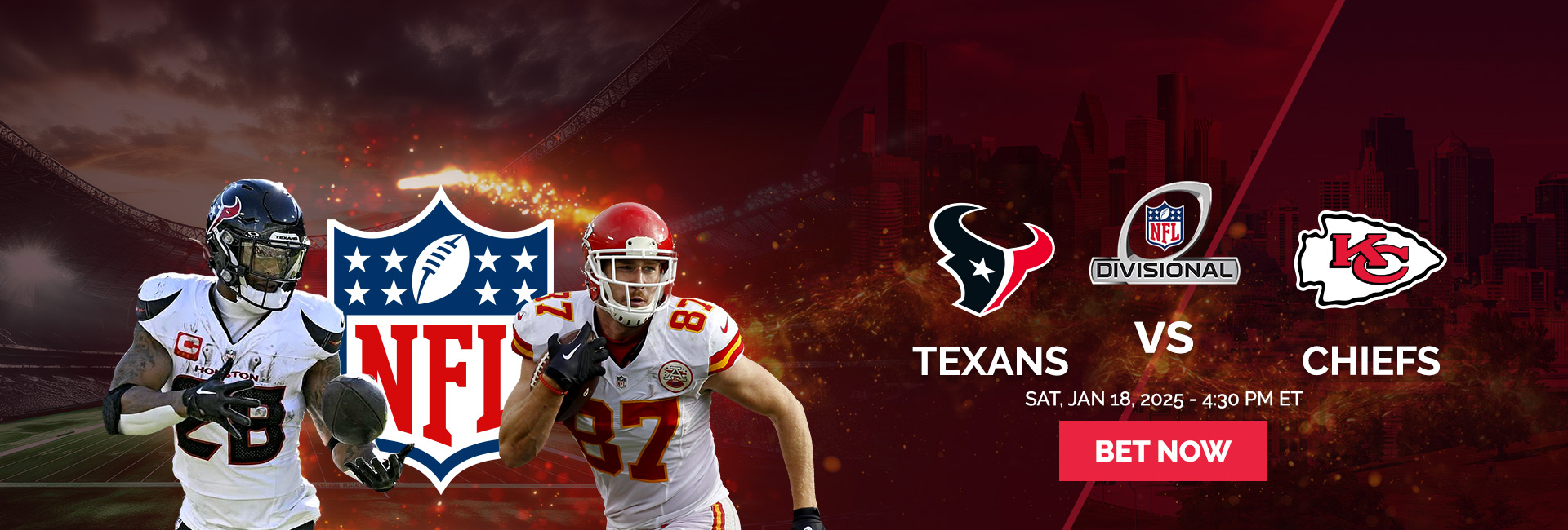 NFL - Divisional Round AFC Texans vs Chiefs