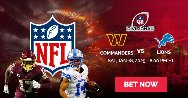 NFL - Divisional Round NFC Commanders vs Lions