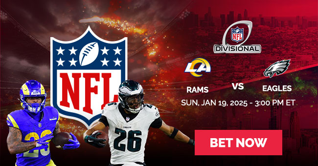 NFL - Divisional Round NFC Rams vs Eagles